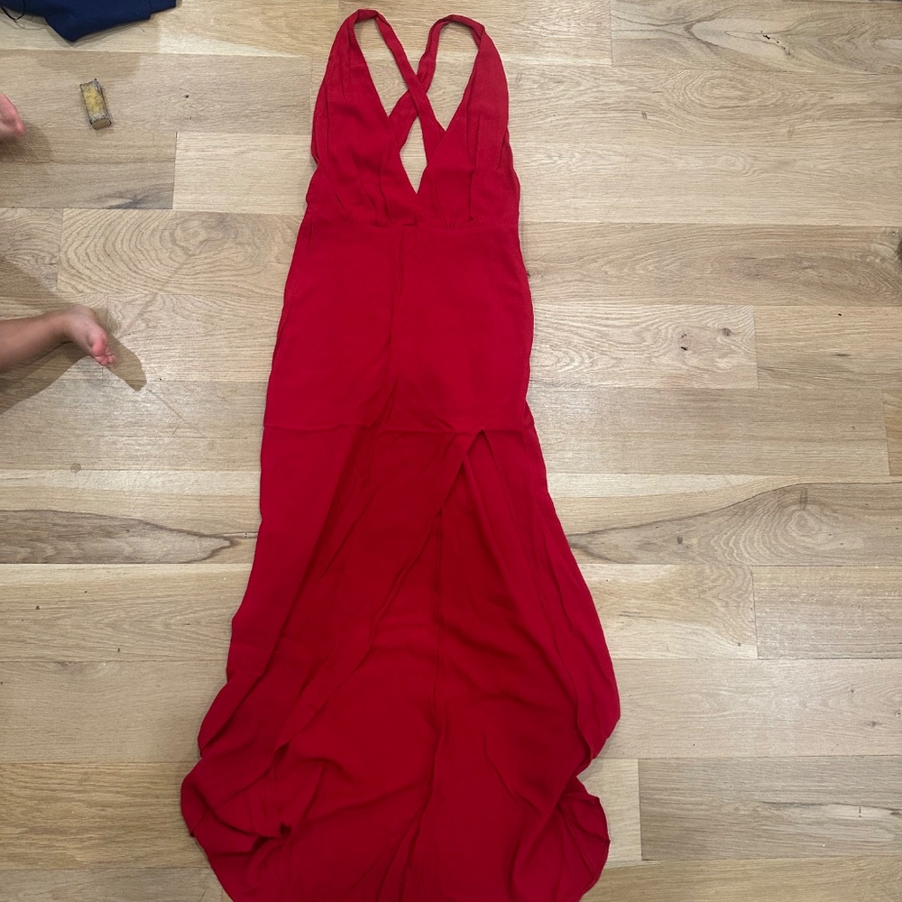 Reformation Red maxi dress Size 2 - Picture 3 of 5